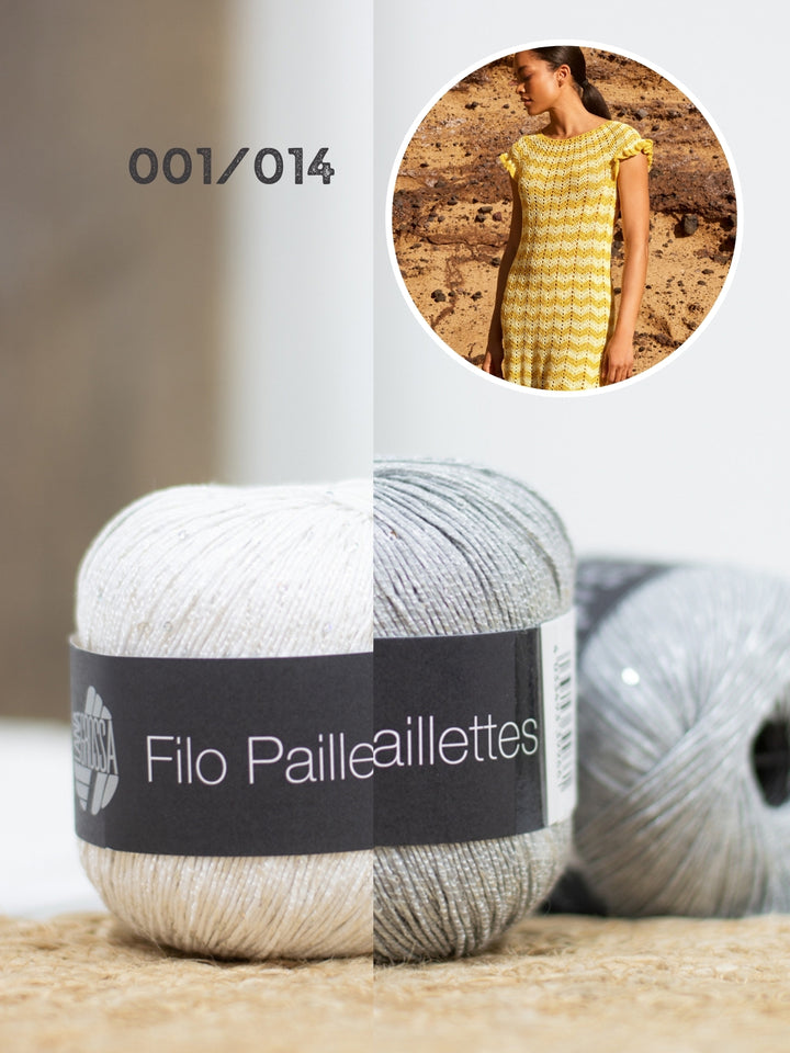 Haakpakket Filo Paillettes jurk