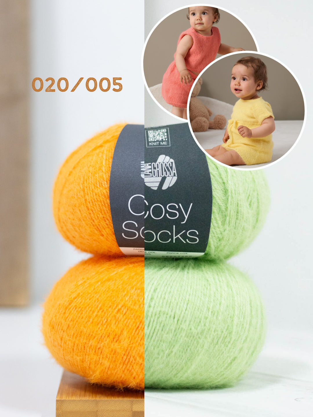 Breipakket Cosy Socks top+rok en jurk