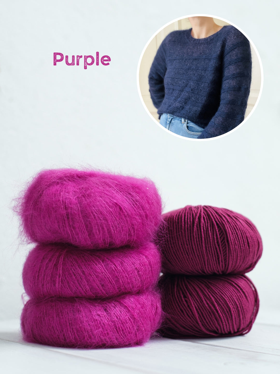 Breipakket Charles Sweater - Engels- & Duitstalig - Kolibri by Johanna