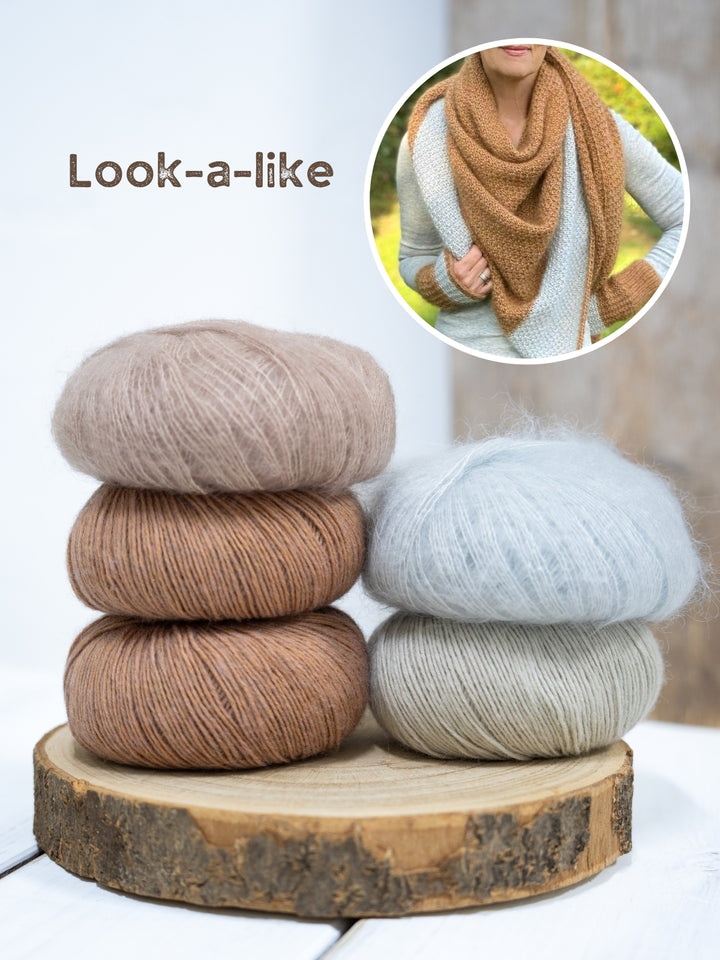 Breipakket Lizas Tuch Salted Caramel