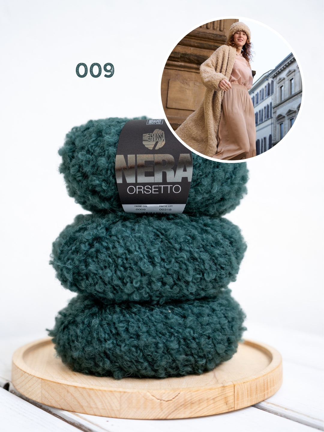 Breipakket Orsetto lange mantel