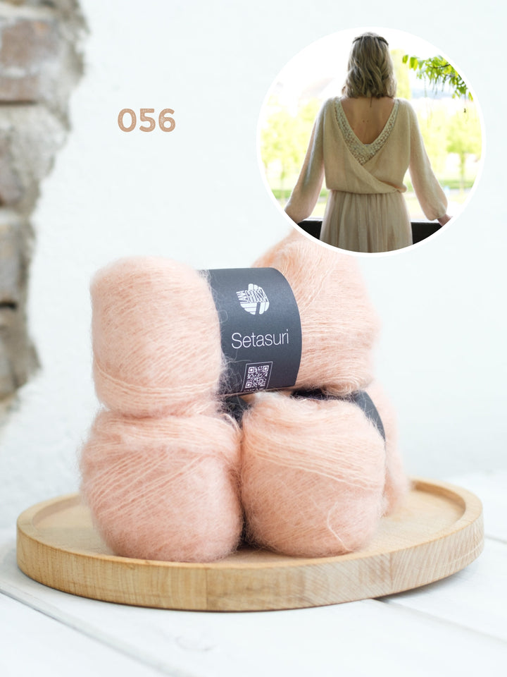Breipakket Camille Sweater - Kolibri by Johanna