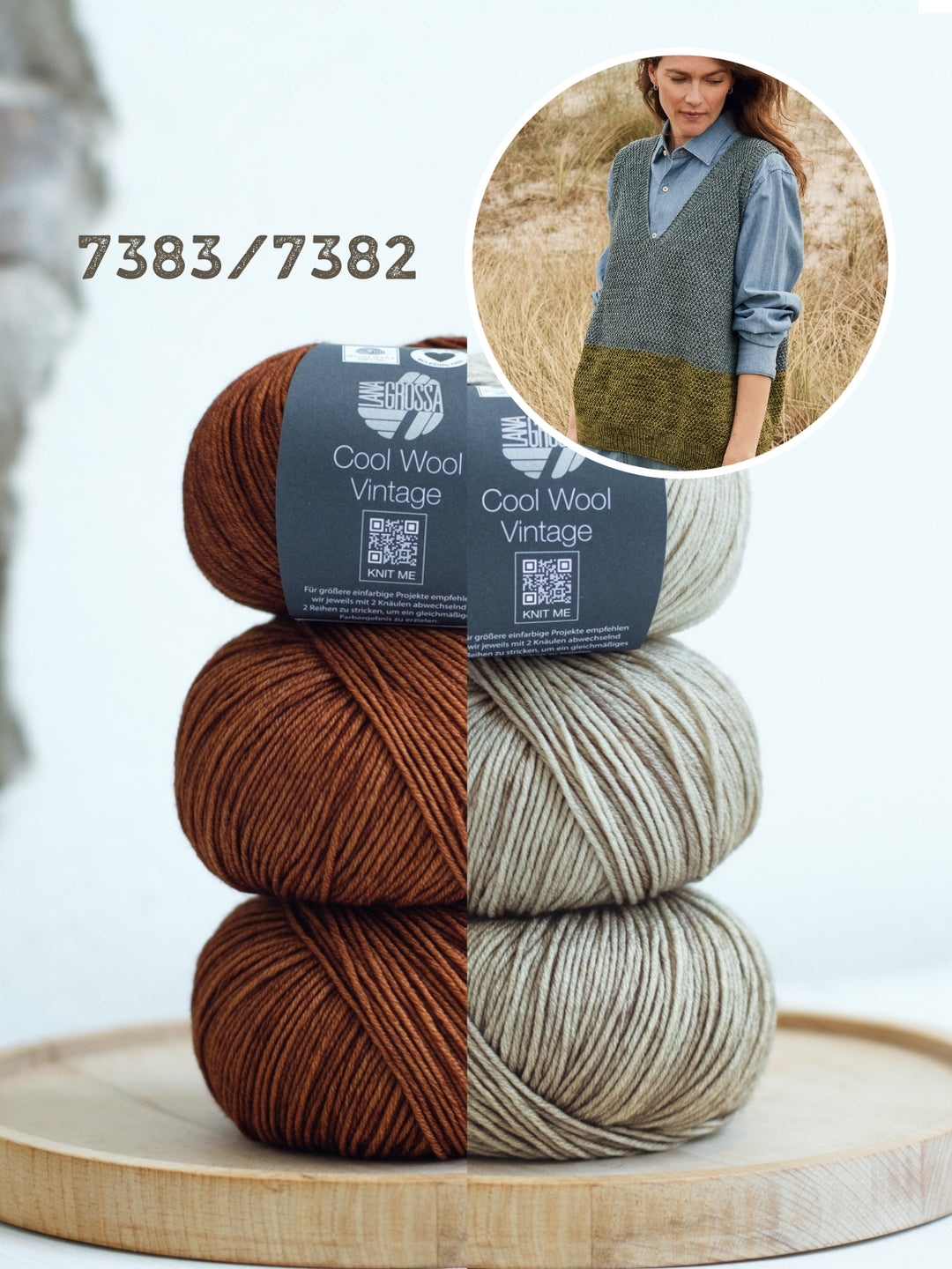 Breipakket Cool Wool Vintage slipover
