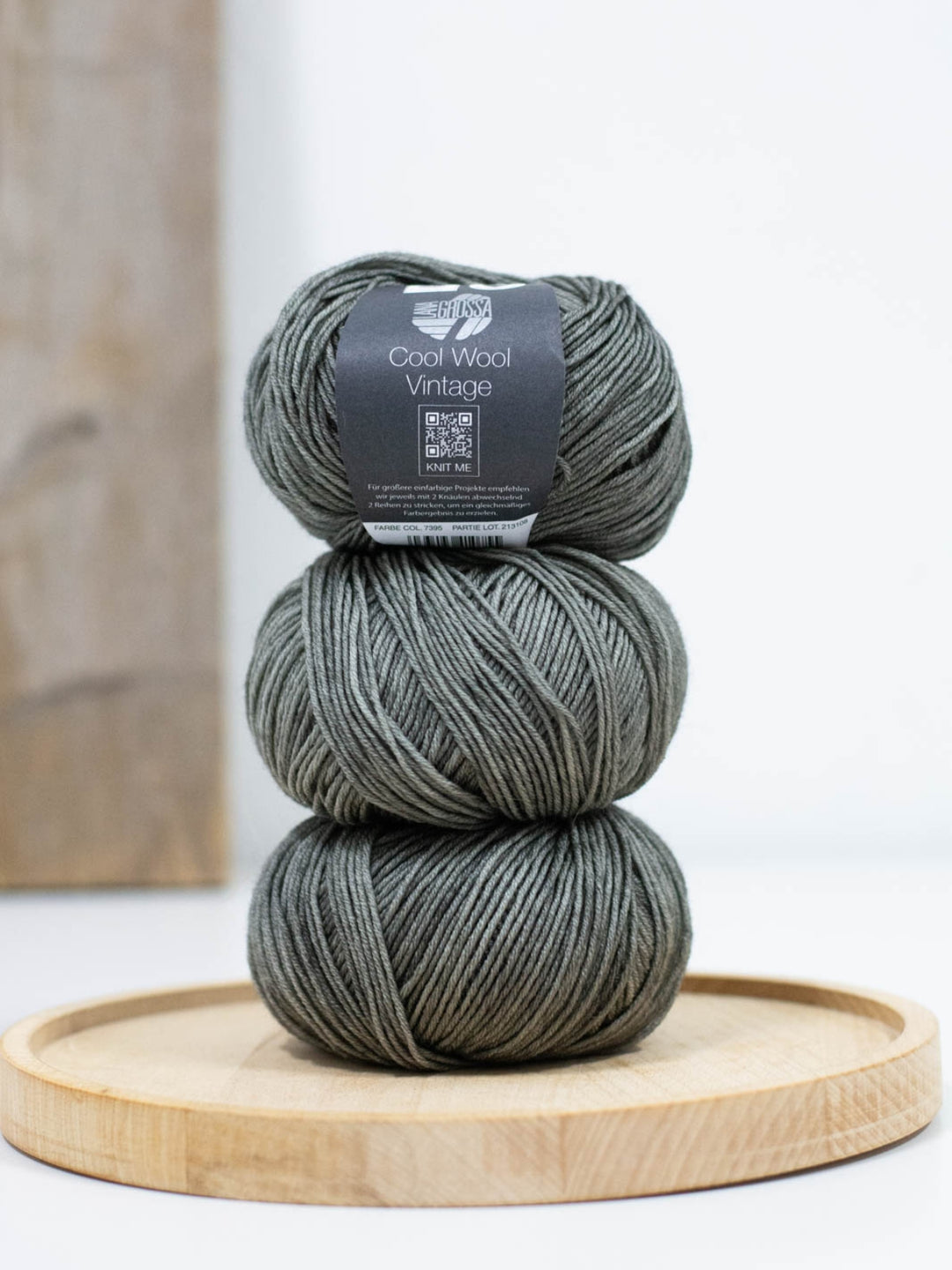 Cool Wool Vintage 7395 Cementgrijs