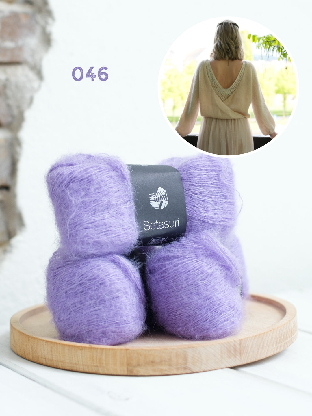Breipakket Camille Sweater - Kolibri by Johanna