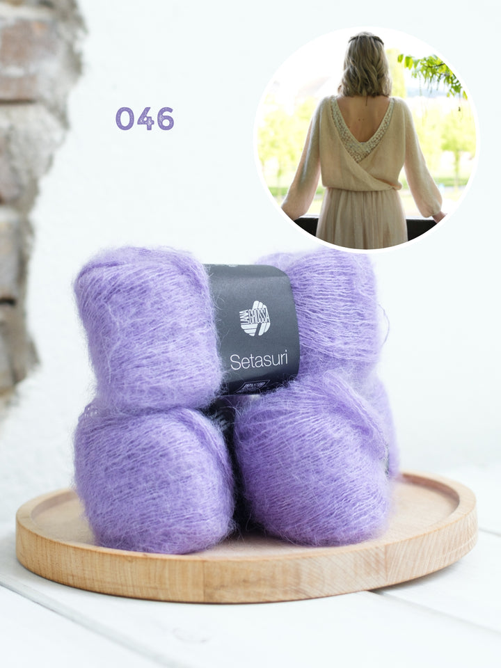 Breipakket Camille Sweater - Kolibri by Johanna