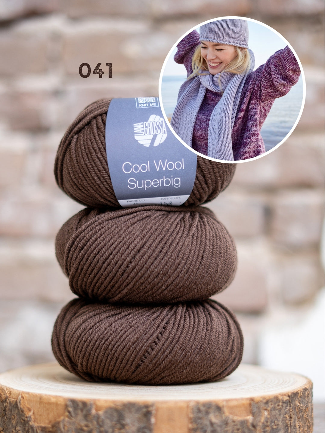 Breipakket Cool Wool Superbig sjaal & muts