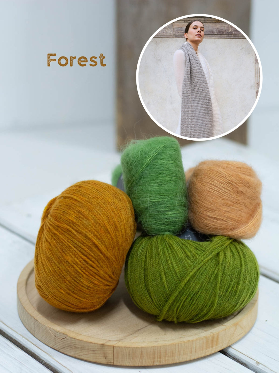 Breipakket Cashmere 16 Fine Setasuri colorblock sjaal