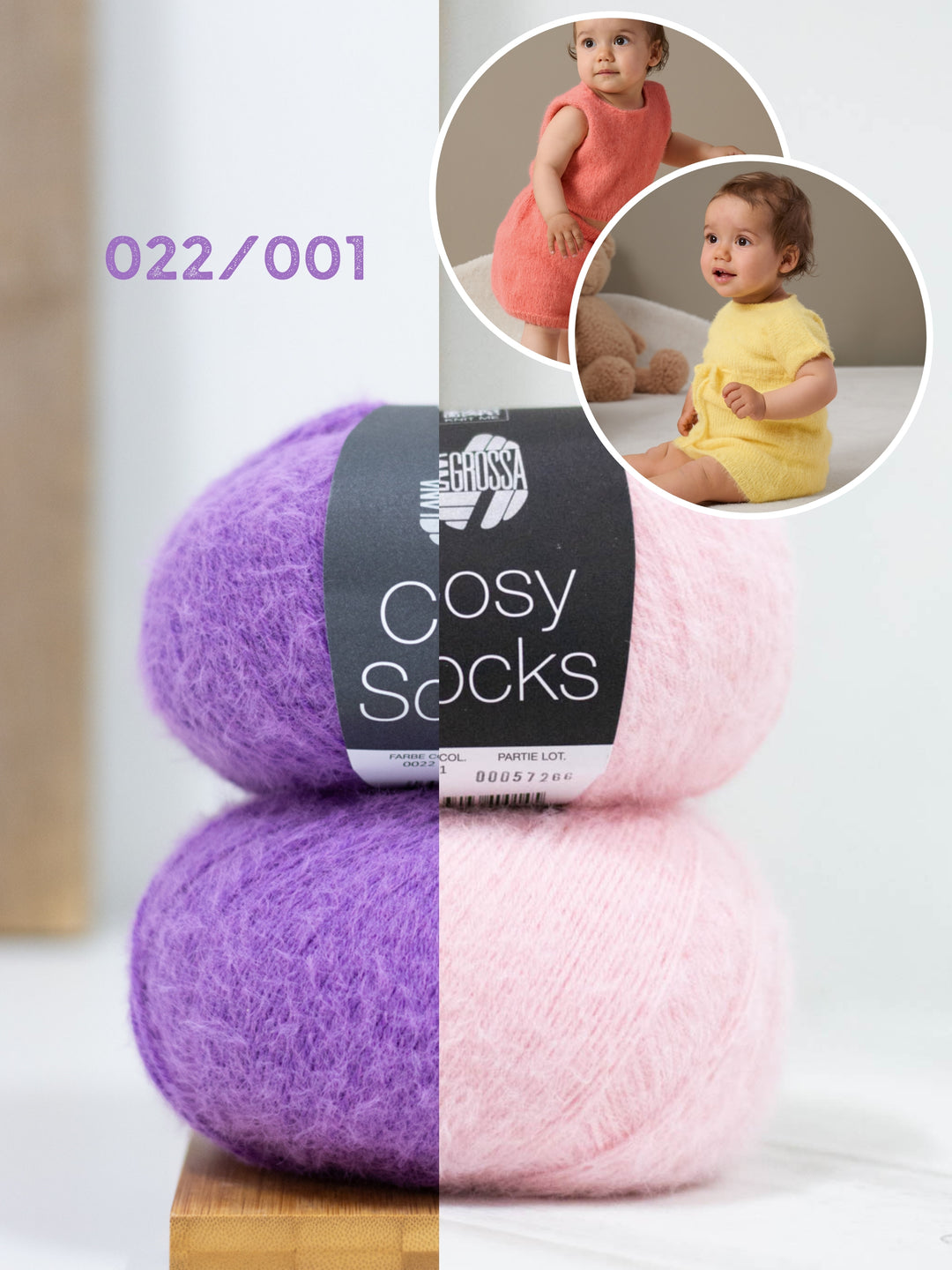 Breipakket Cosy Socks top+rok en jurk
