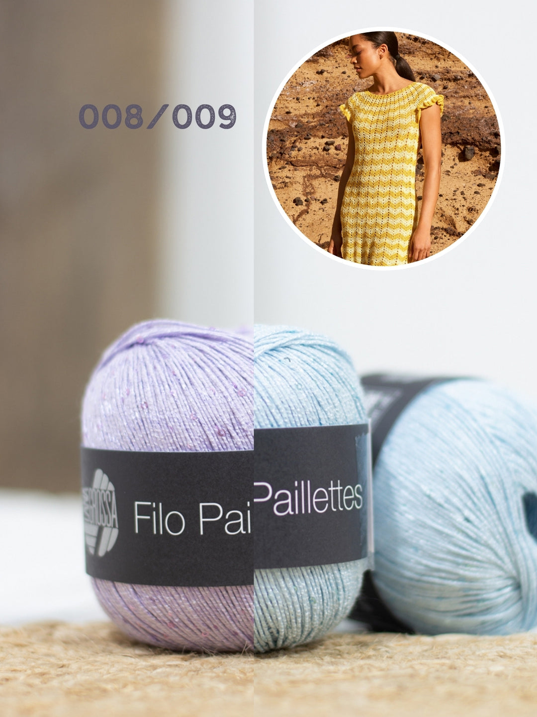 Haakpakket Filo Paillettes jurk