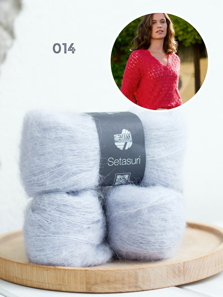 Haakpakket Setasuri v-hals trui