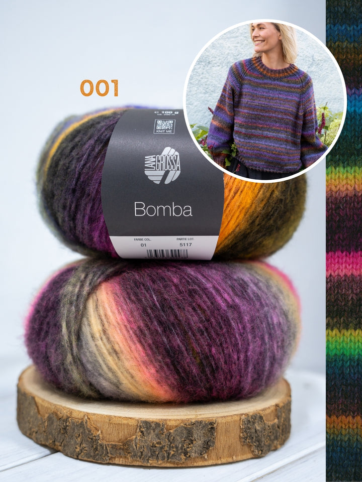 Breipakket Bomba Raglantrui - Top-down