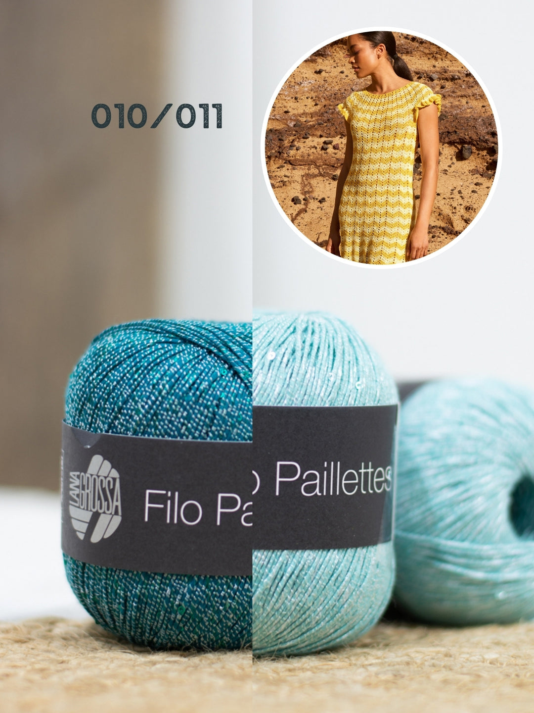 Haakpakket Filo Paillettes jurk