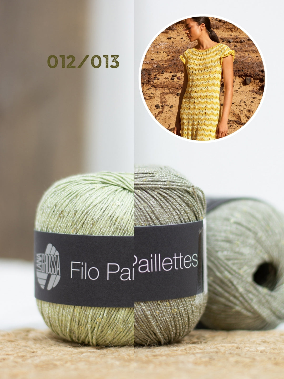 Haakpakket Filo Paillettes jurk