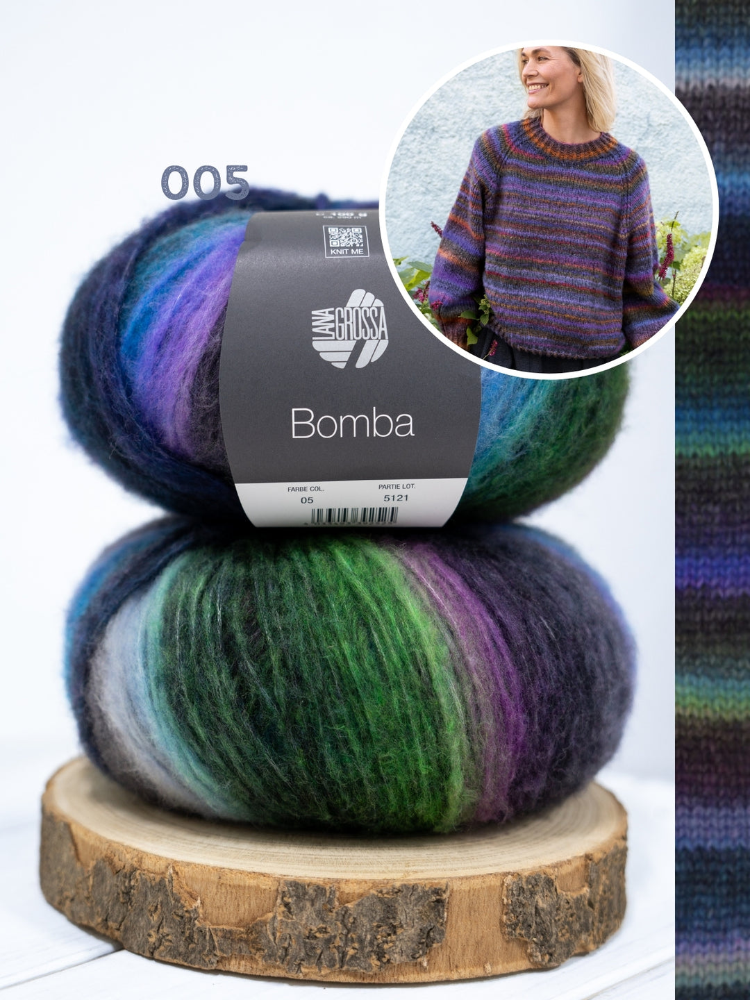 Breipakket Bomba Raglantrui - Top-down