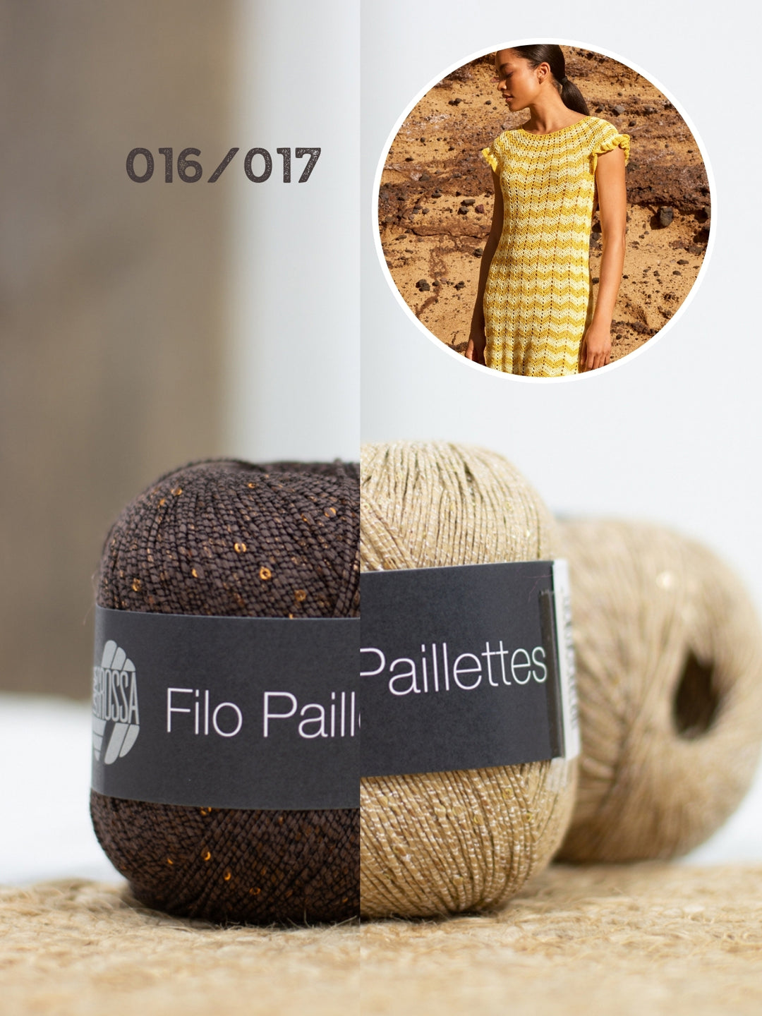 Haakpakket Filo Paillettes jurk