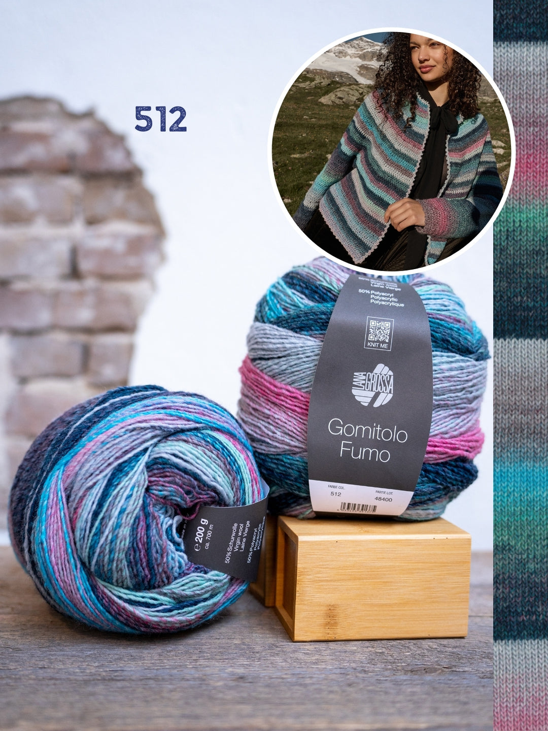 Haakpakket Gomitolo Fumo vest