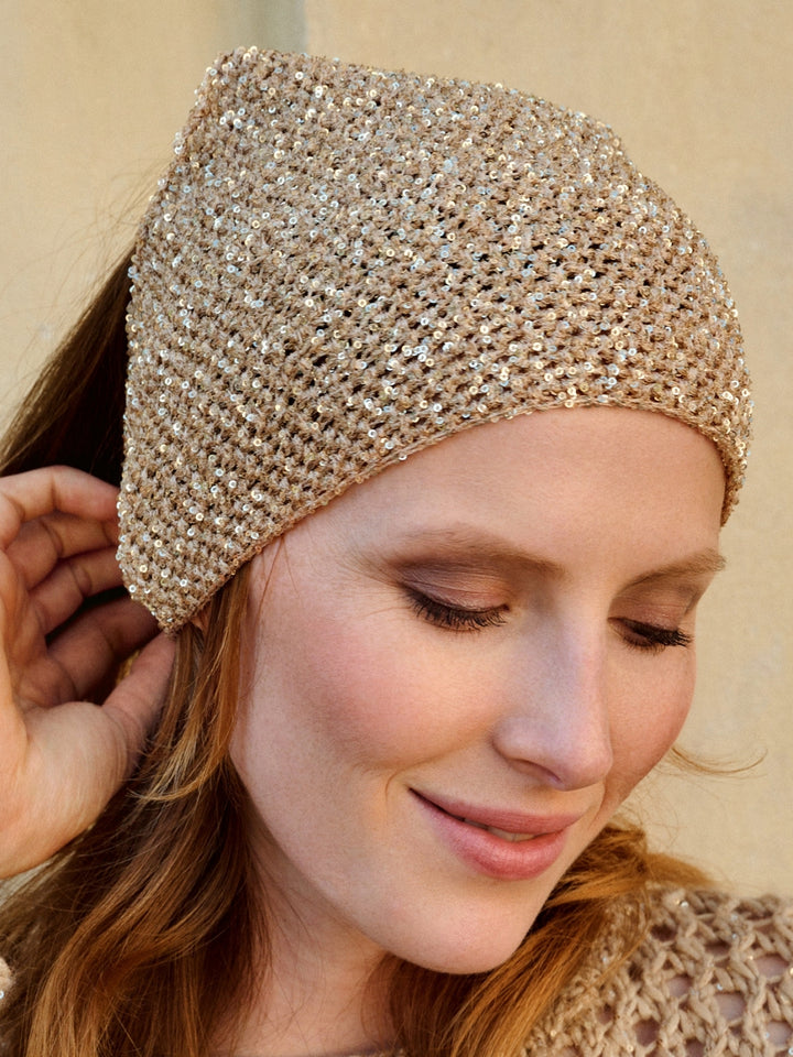 Haakpakket Glamour hoofddoek