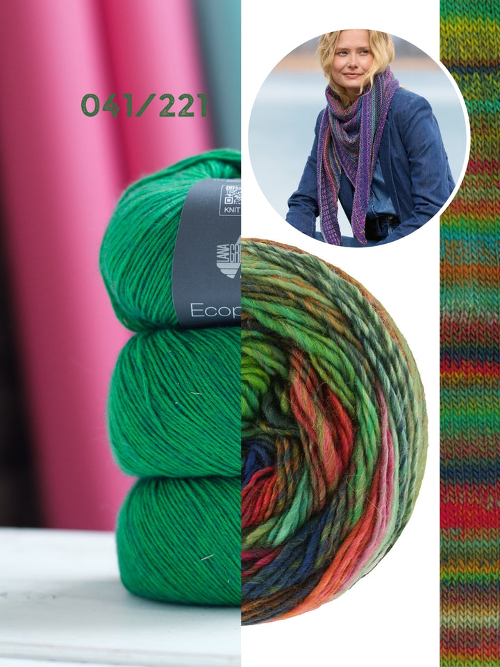 Breipakket Colorissimo Ecopuno driehoekstola