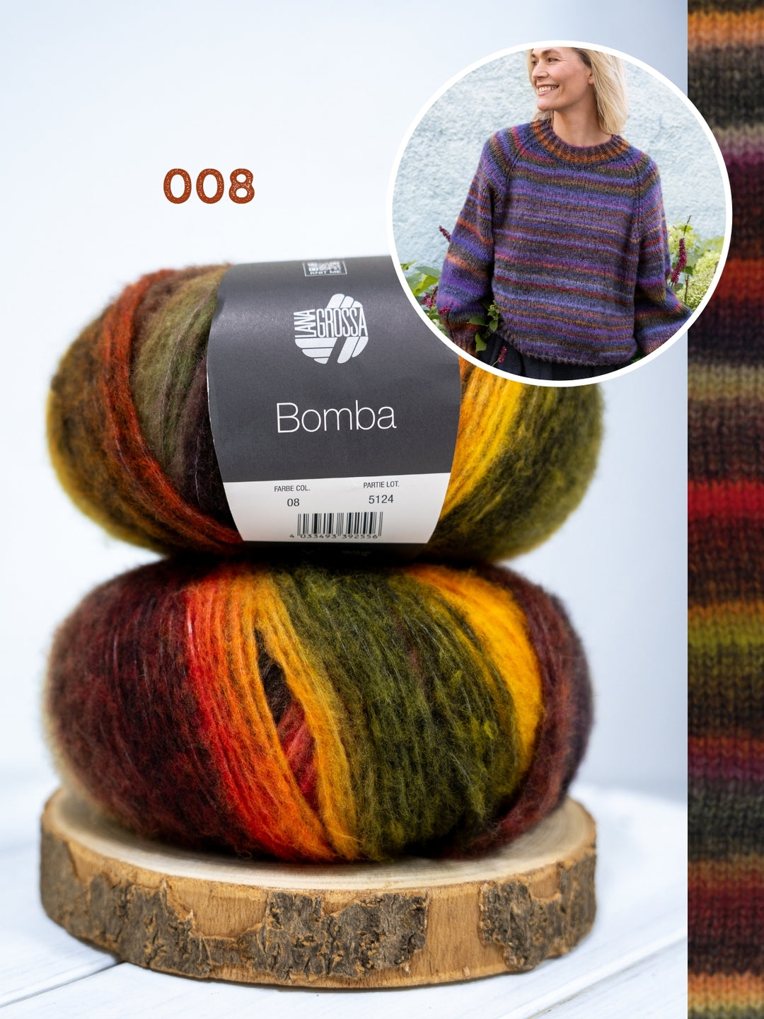 Breipakket Bomba Raglantrui - Top-down