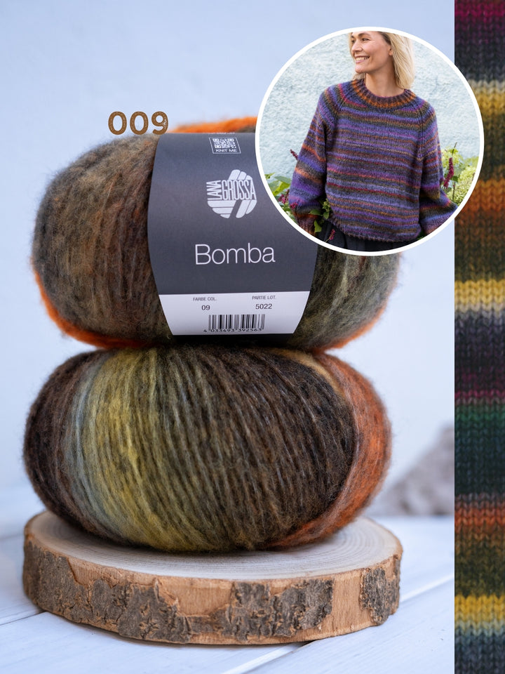 Breipakket Bomba Raglantrui - Top-down