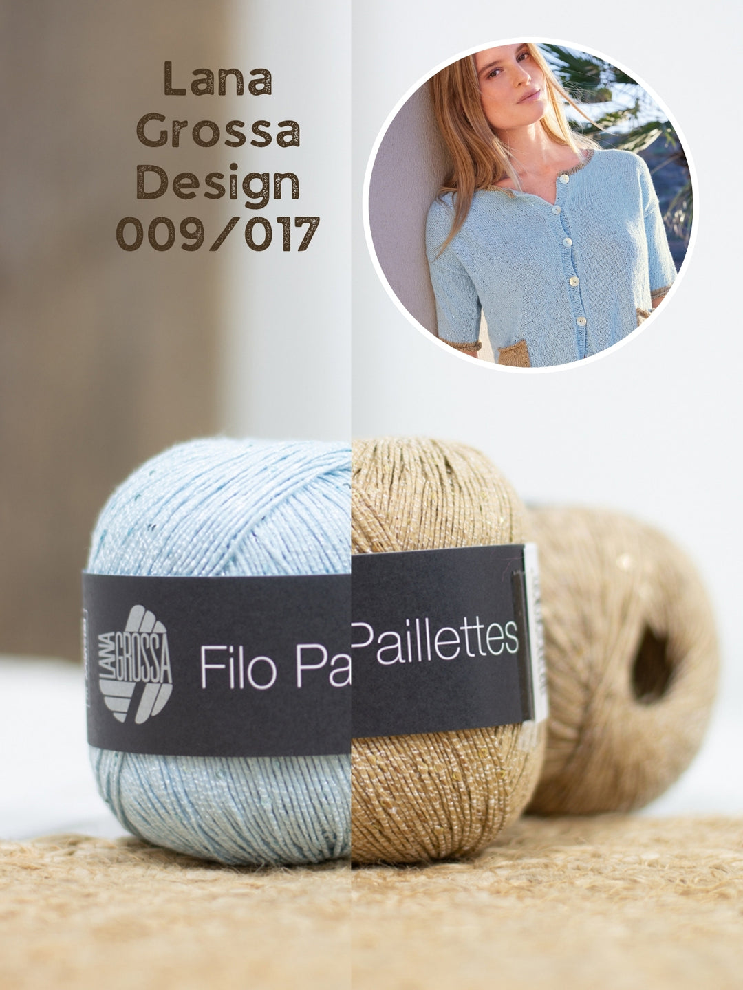 Breipakket Filo Paillettes korte mouwen vest