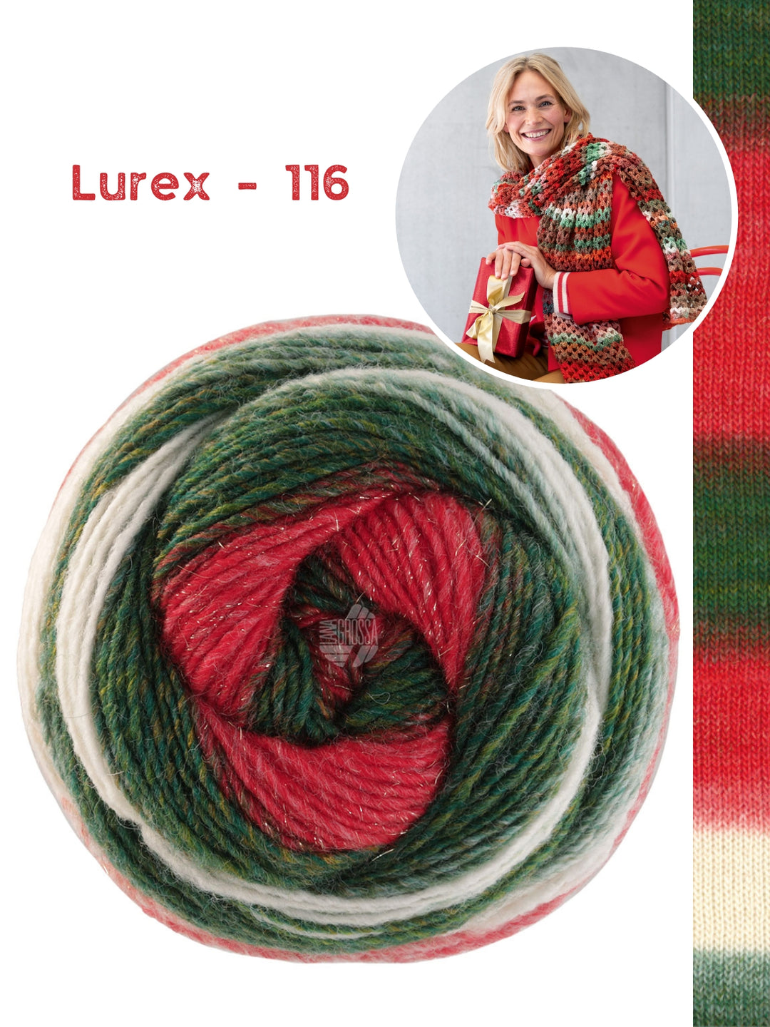 Haakpakket Christmas Edition sjaal