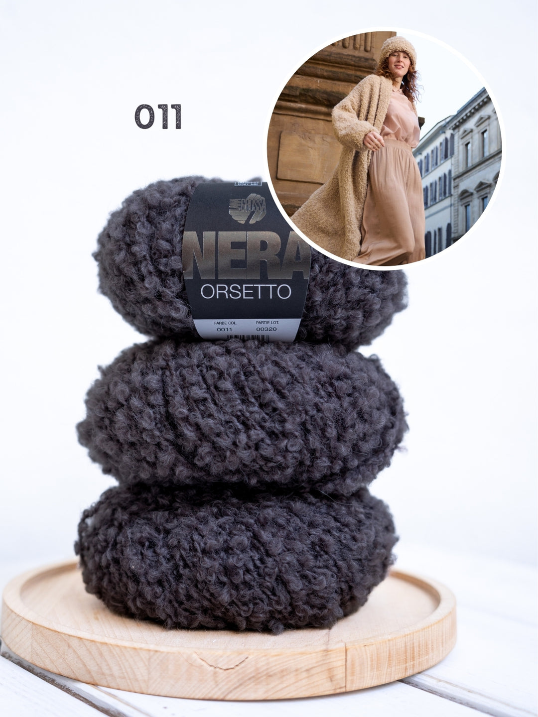 Breipakket Orsetto lange mantel
