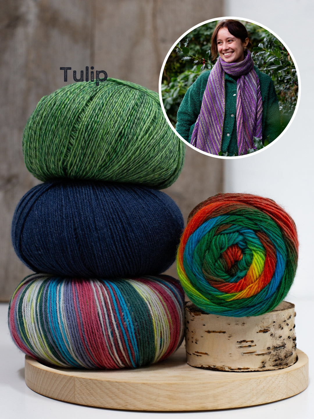 Tunisch haakpakket Lavender Scarf - Studio Hook & Yarn