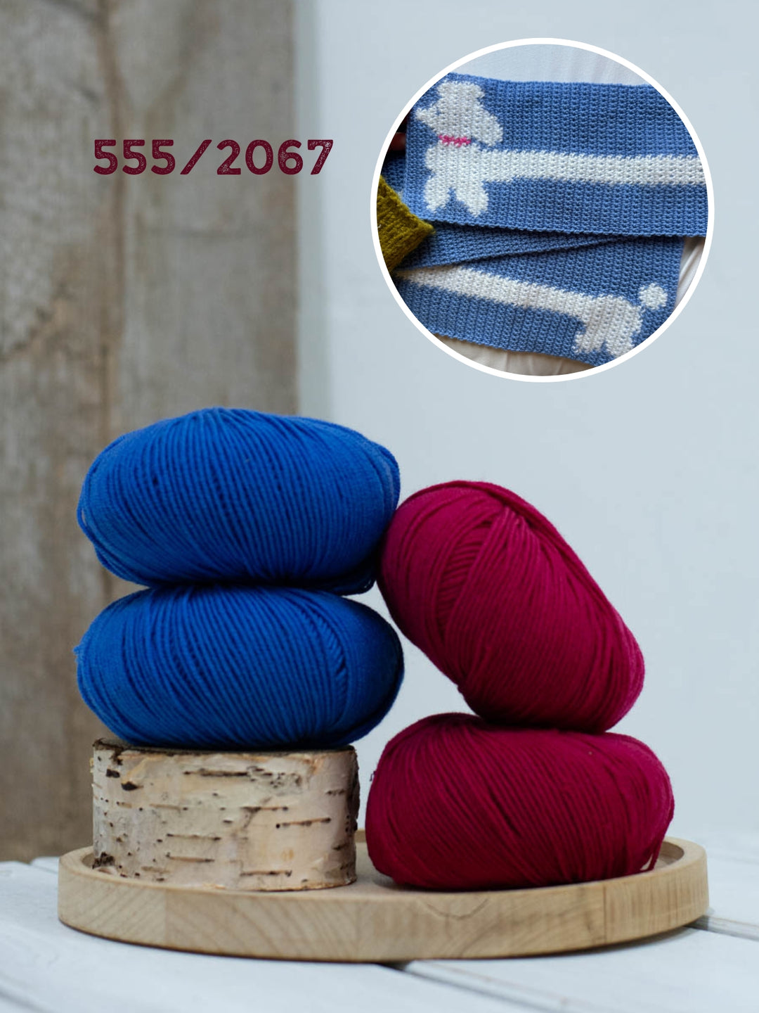 Haakpakket Poodle Scarf - Engelstalig - Devout Hand