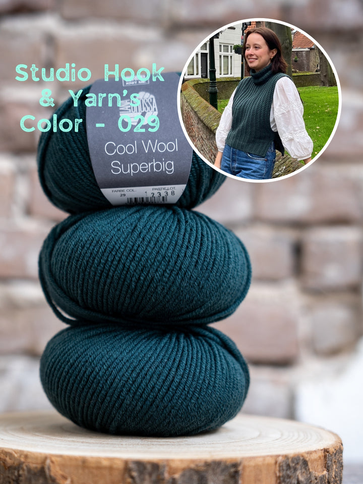 Haakpakket Cardamom spencer - Studio Hook & Yarn