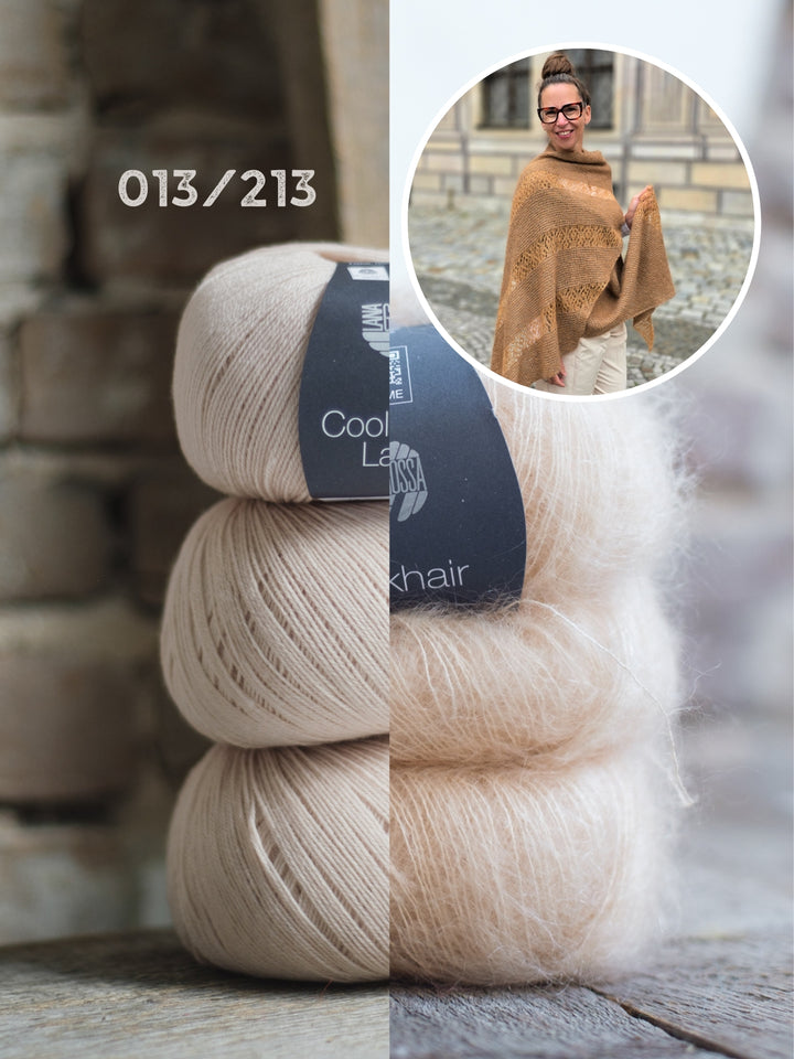 Breipakket sjaal Elua - Joél Joél