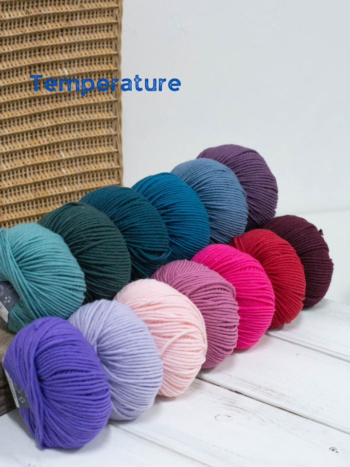 Garenpakket Temperature Blanket - Cool Wool Superbig