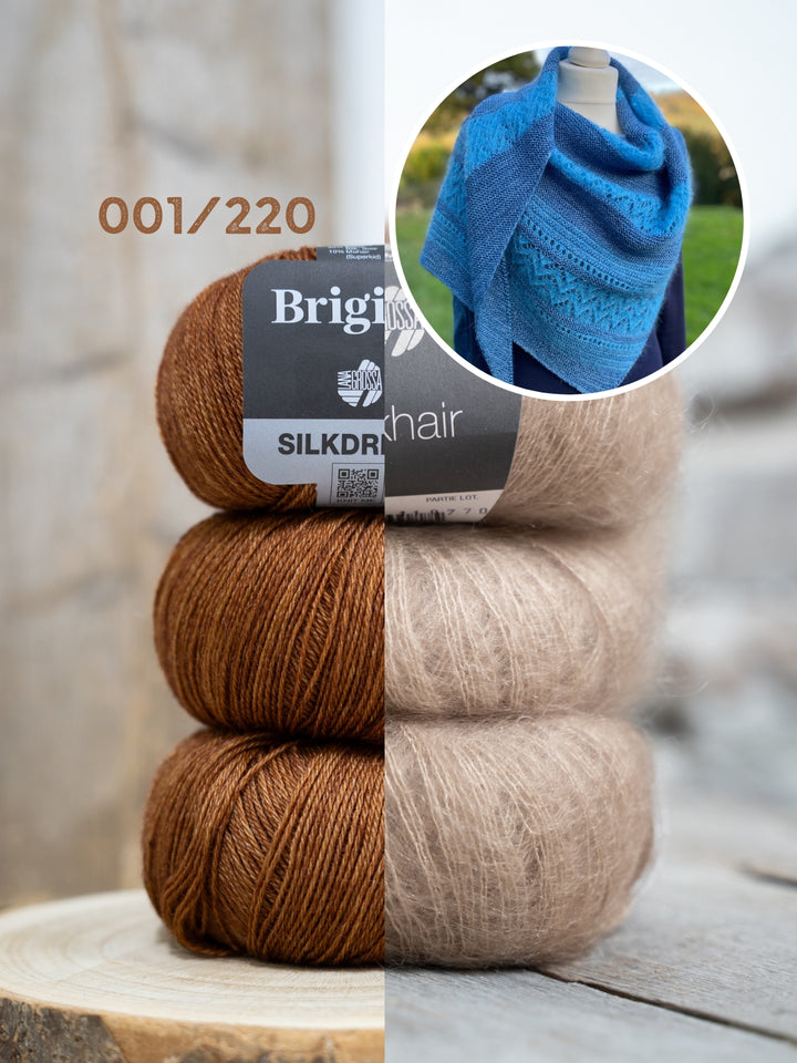 Breipakket Lizas Tuch Tintenzauber