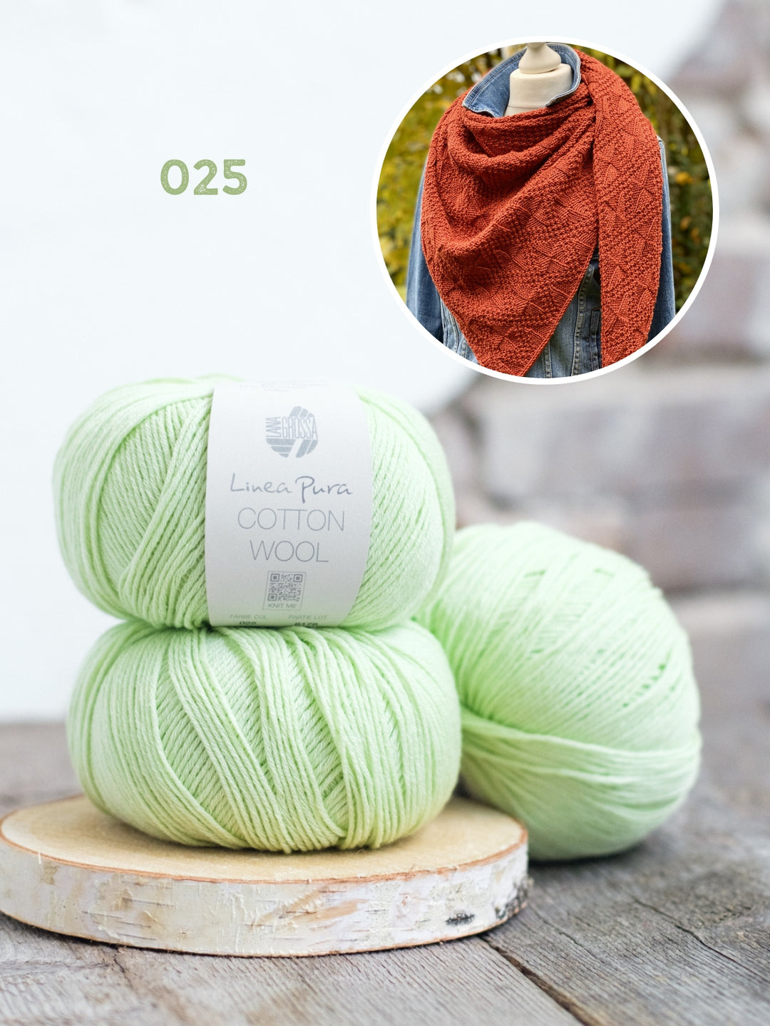 Breipakket Lizas Tuch Autumn Winds - Cotton Wool