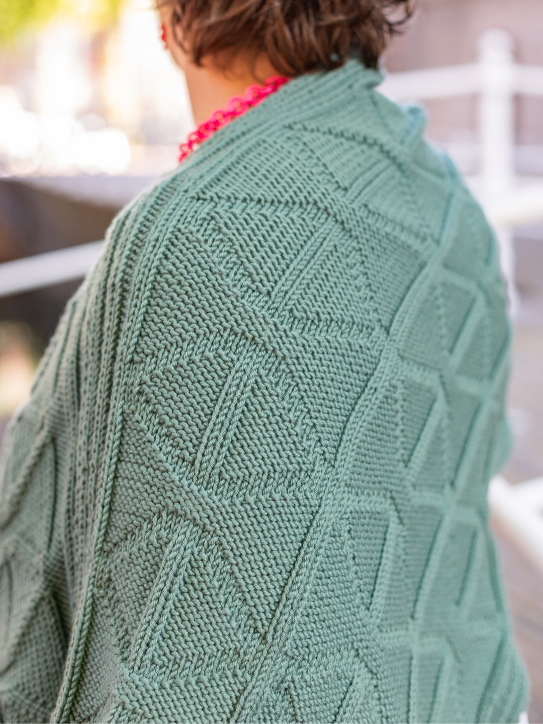 Breipakket Più Poncho - Knotten Design