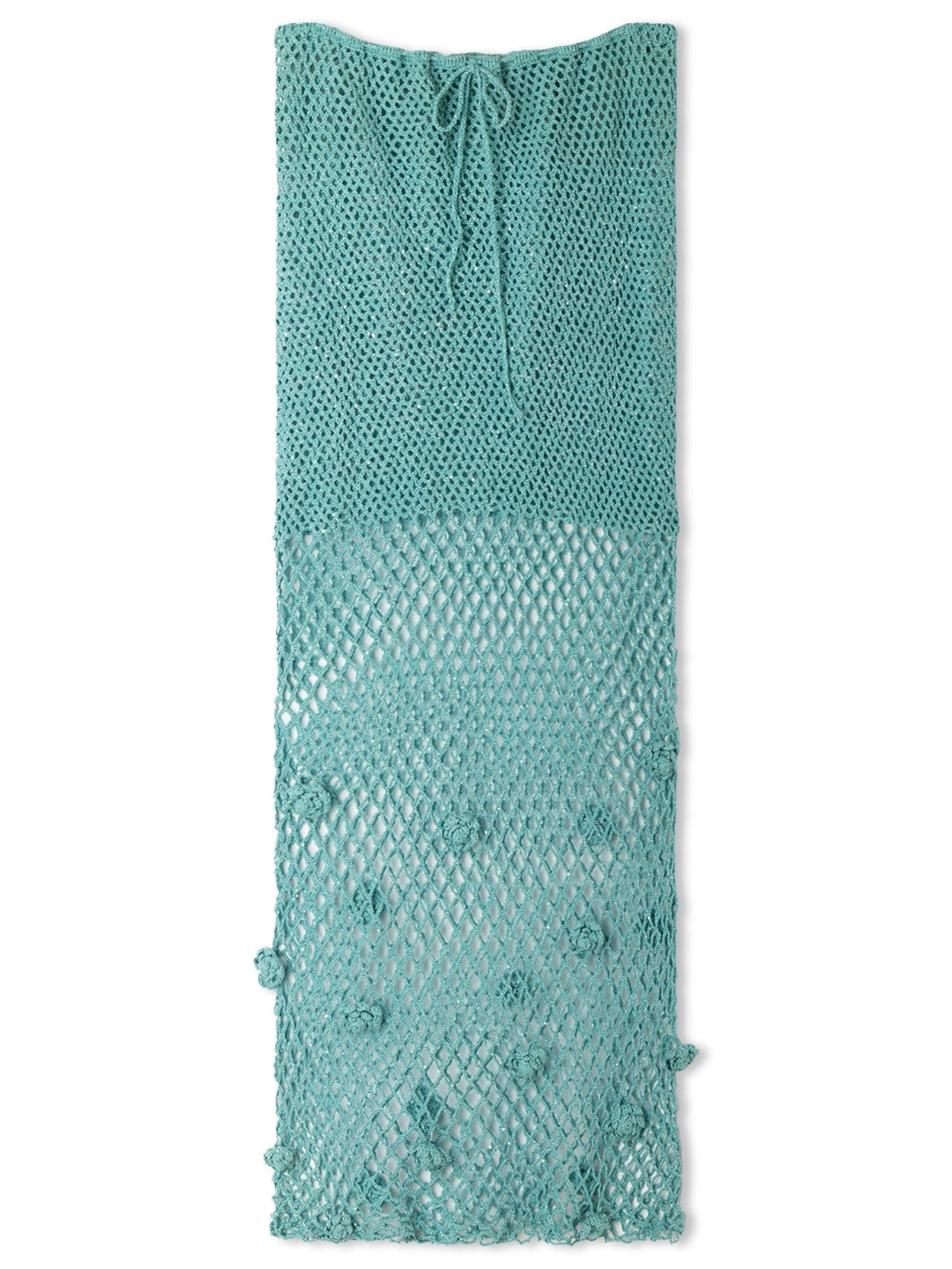 Haakpakket Filo Paillettes rok met bloemen
