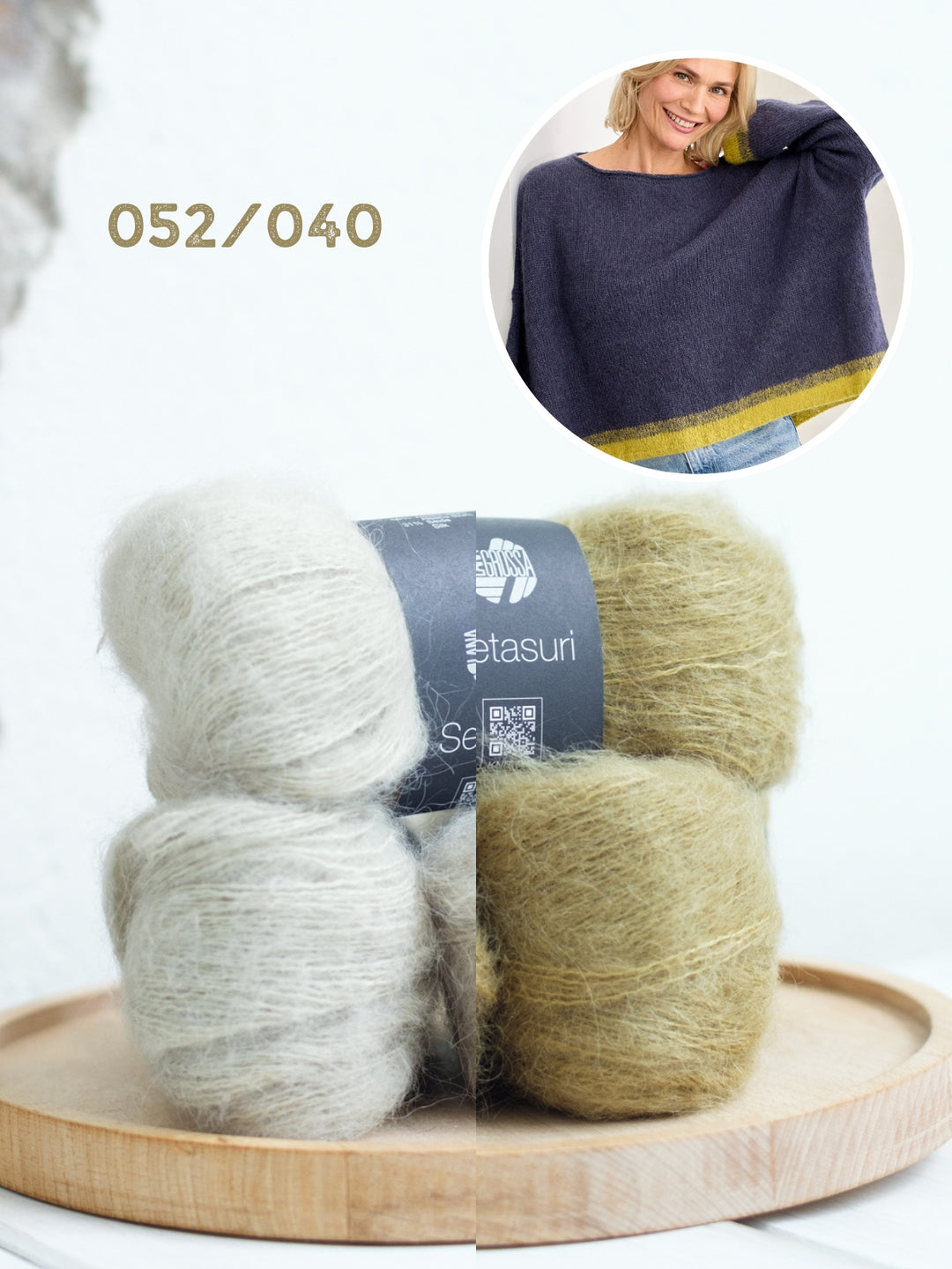 Breipakket Setasuri colorblock trui