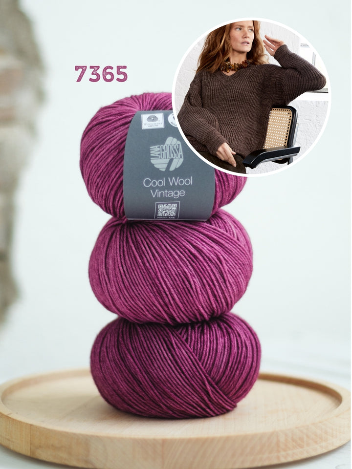 Breipakket pullover Marta II - Cool Wool Vintage