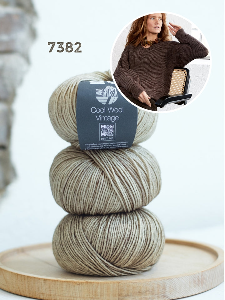 Breipakket pullover Marta II - Cool Wool Vintage