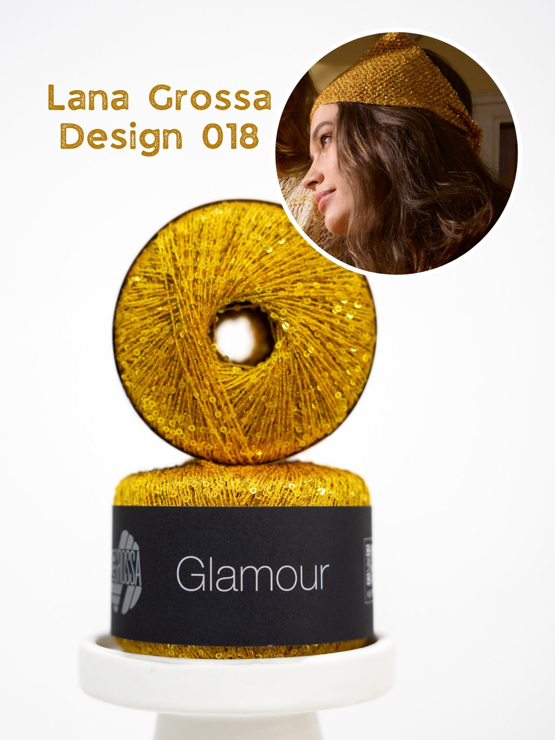 Haakpakket Glamour hoofddoek