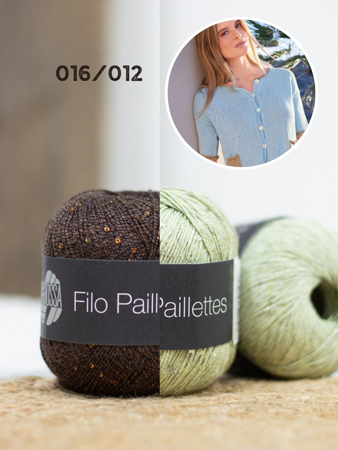 Breipakket Filo Paillettes korte mouwen vest