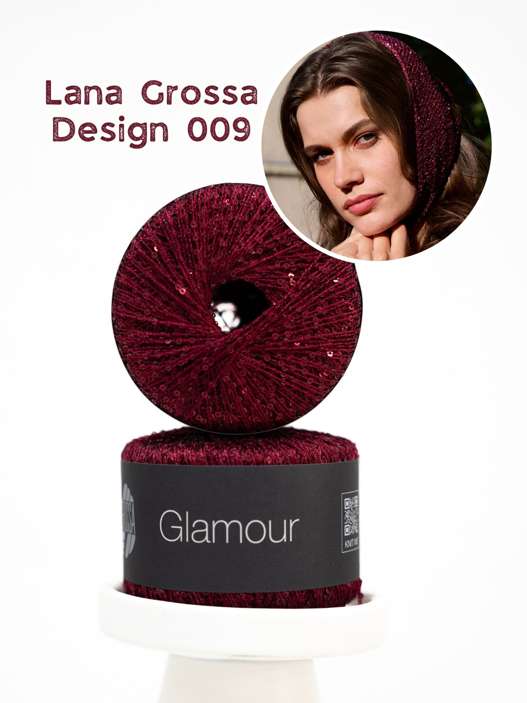 Haakpakket Glamour hoofddoek