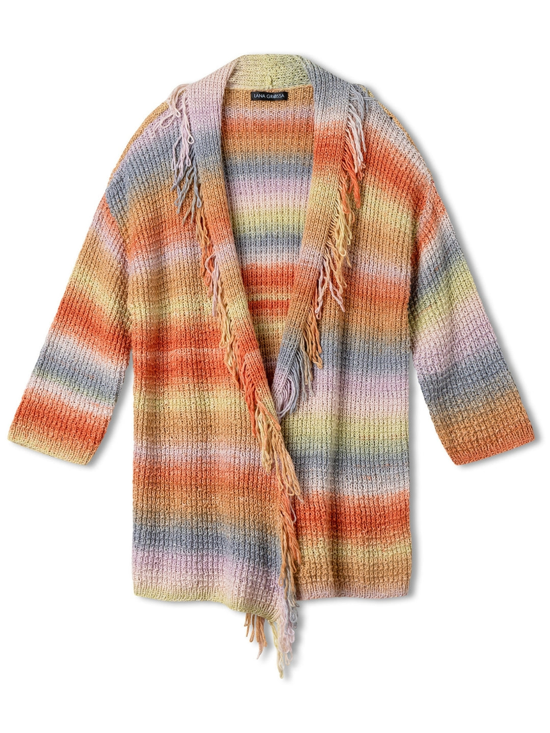 Breipakket Cotonella vest met franjes