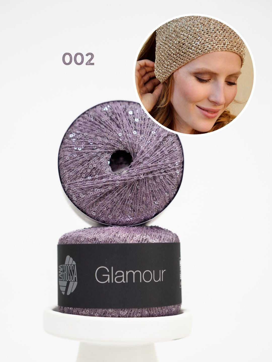 Haakpakket Glamour hoofddoek