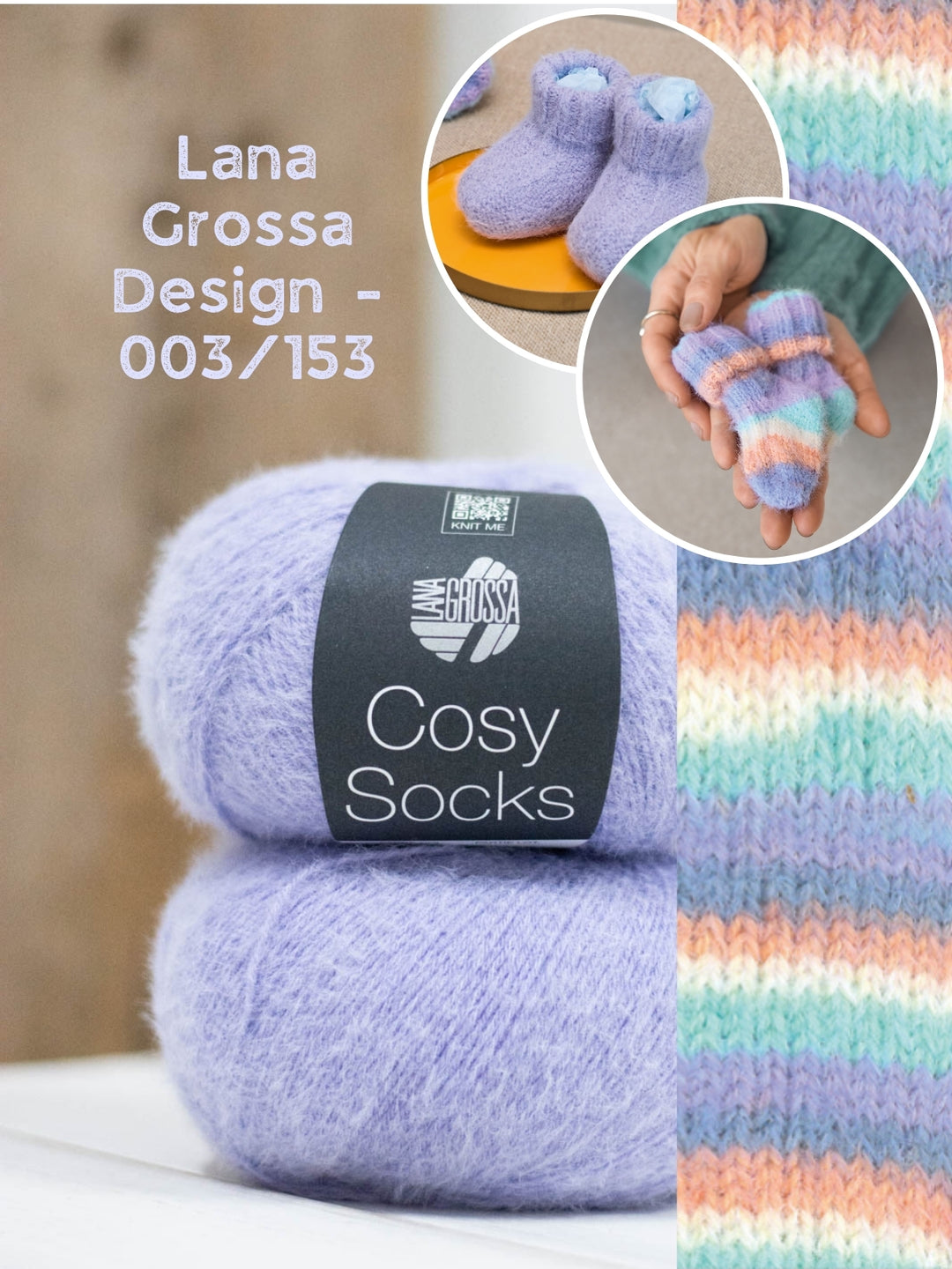 Breipakket Cosy Socks set babysokken/schoenen
