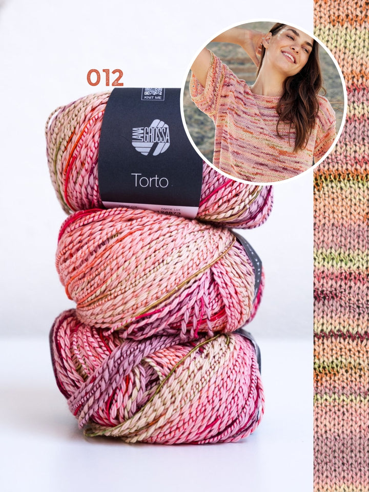 Breipakket Torto t-shirt met ajourdetails