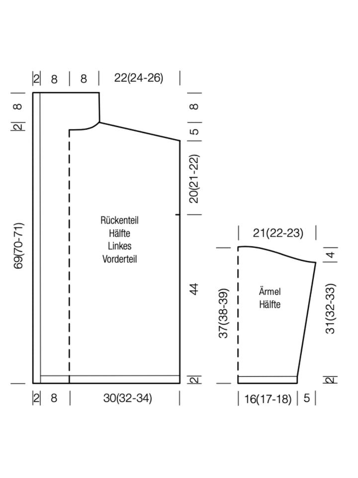 Breipakket Cotonella vest met franjes