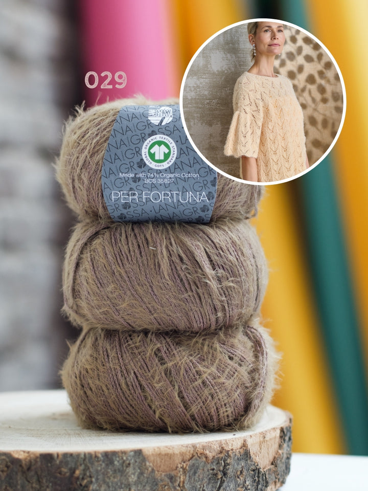Breipakket Per Fortuna shirt in kantpatroon
