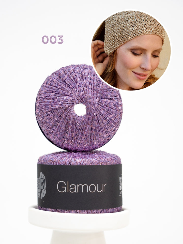 Haakpakket Glamour hoofddoek